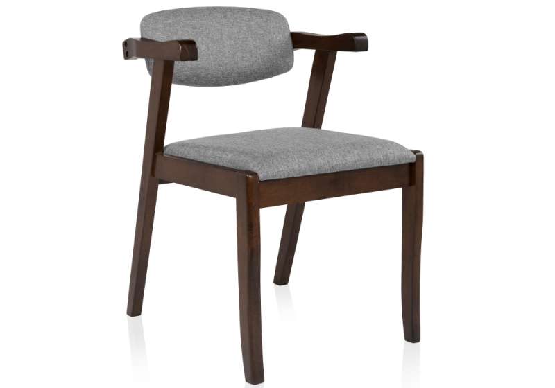 Стул деревянный Fit cappuccino / grey (52x53x76). 